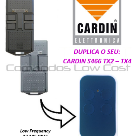 CARDIN S466 TX2-TX4 Compatível