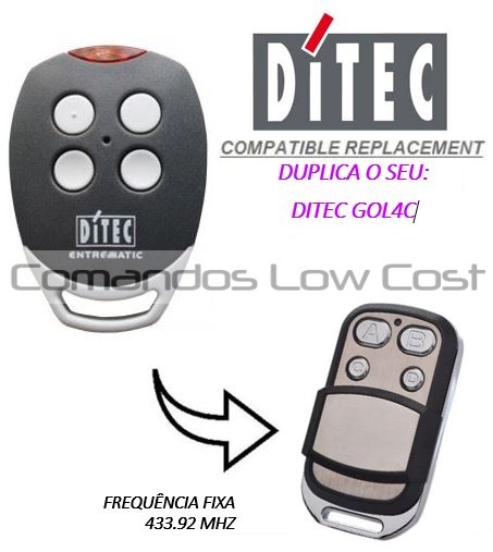 DITEC GOL4C Compatível